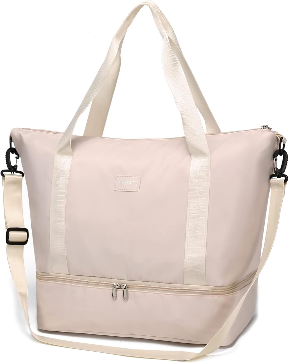 Travel Duffle Bag for Women, Weekender Overnight Bags with Shoe Compartment, Carry On Duffel Bag Sports Gym Tote Bags